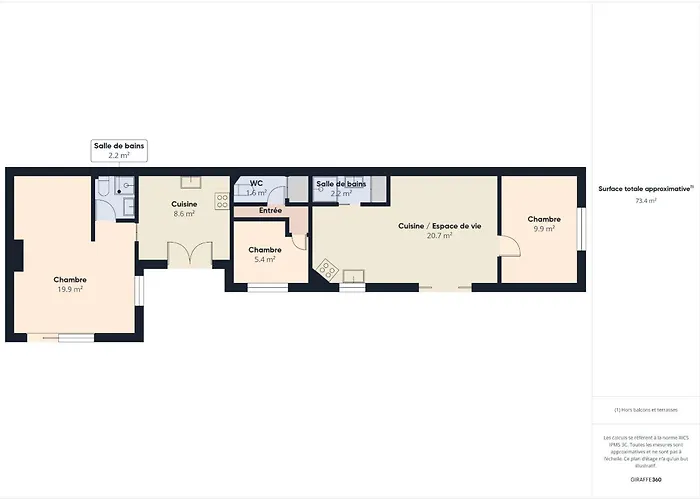 Maison Pour 4 Adultes Et 1 Enfant Avec Jardin